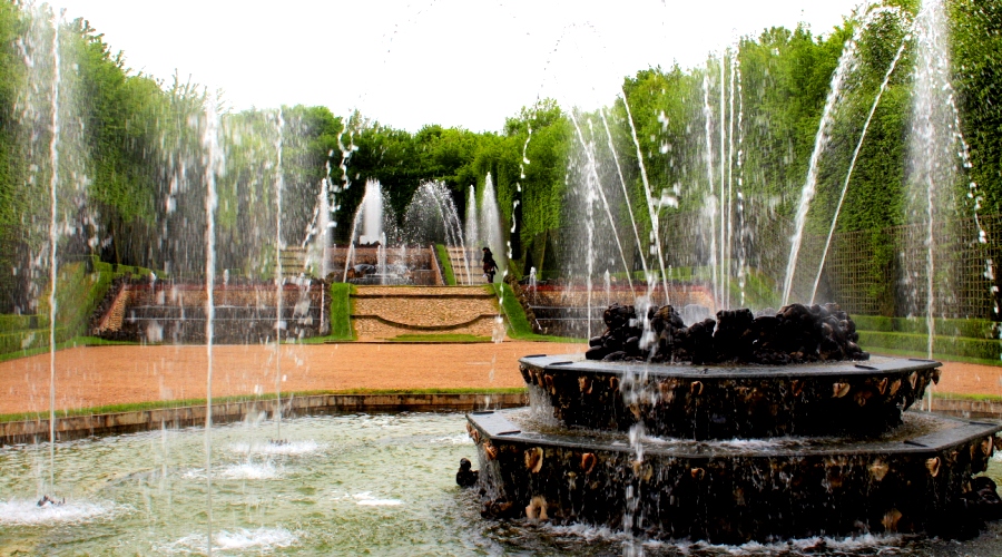 Fountains in Versailles