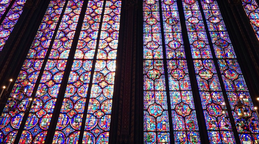 Sainte-Chapelle's stained glass windows