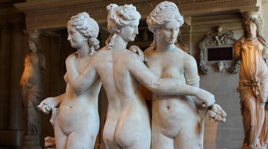 Three Graces in the Louvre